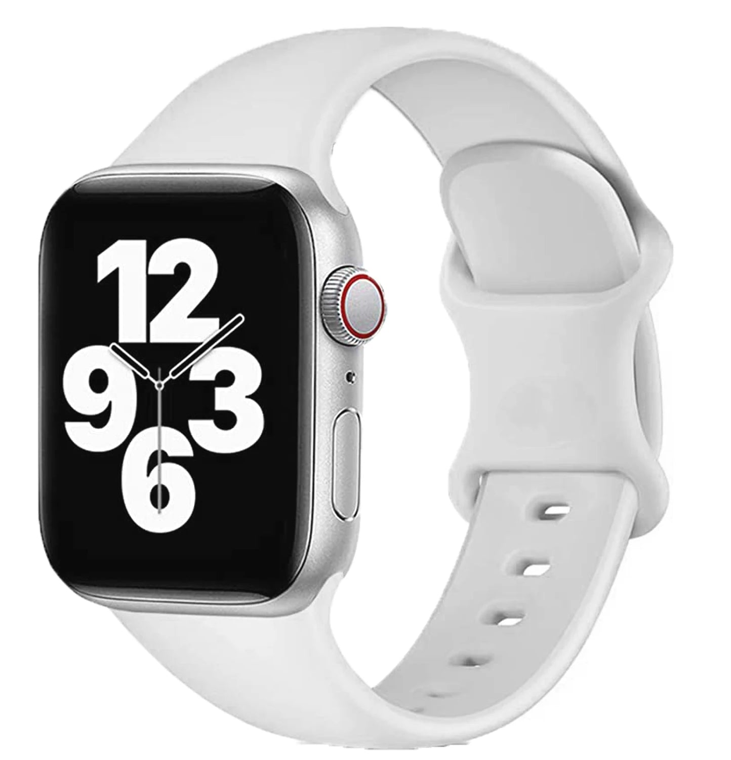 Silicone Strap For Apple Watch Band 40mm 44mm 46mm 45mm 41mm 49mm 38 42 Correa Bracelet iWatch series 6 ultra2 7 8 9 se 10 band