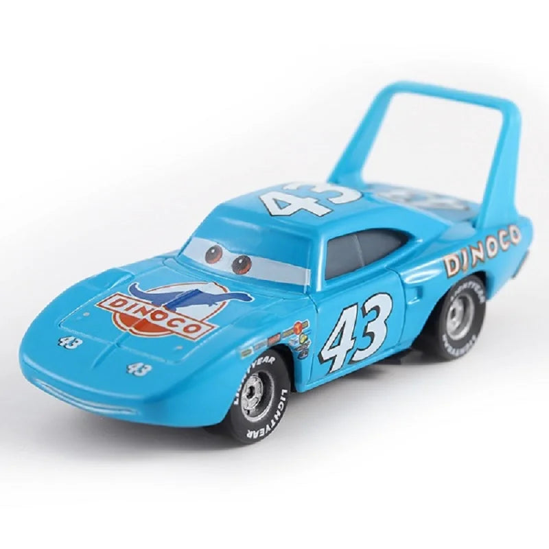 Disney Pixar Cars And Trucks Toy Set The King Cruz Lightning Mcqueen Mike Uncle 1/43 Diecast Model Trucks Toys Gift For Kids