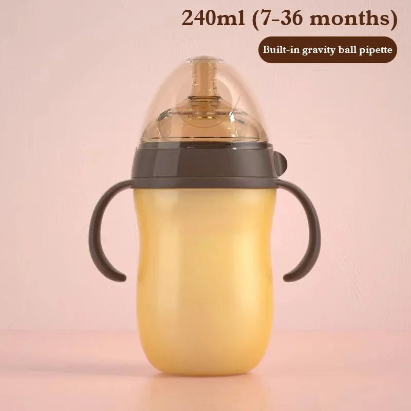 Clearance_0-36 Months Baby Nano Silicone Water Bottle with Handle /150ml/240ml/Baby Boys & Girls_Continuous updates