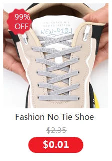 1Pair No Tie Shoe laces Press Lock Shoelaces without ties Elastic Laces Sneaker Kids Adult 8MM Widened Flat Shoelace for Shoes