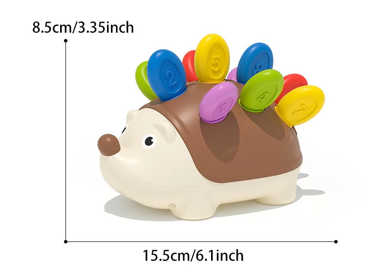 Montessori Hedgehog Toys Baby Concentration Training Education Toys Fine Motor Sensory Educational Toy for Kids Birthday Gifts