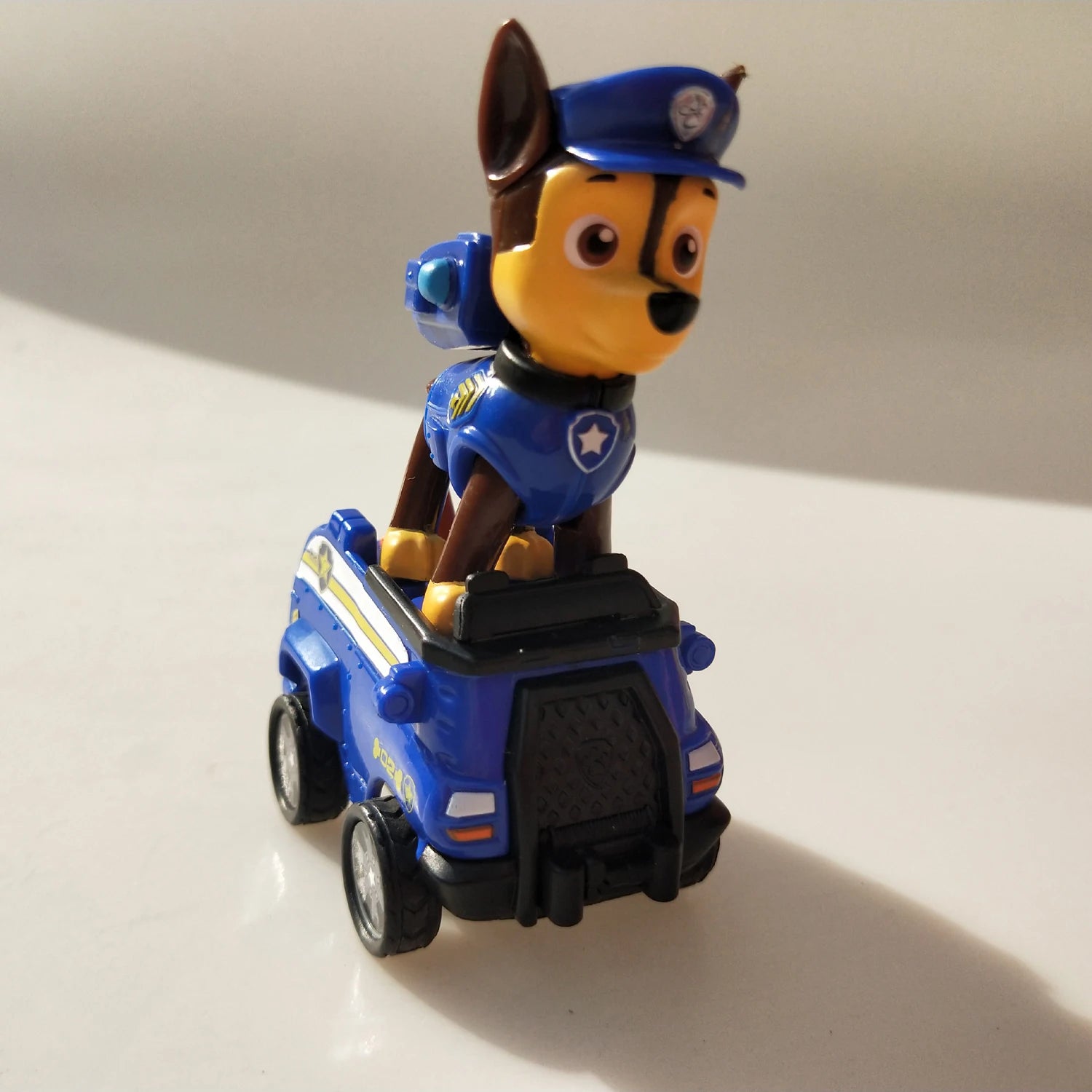 Genuine Paw Patrol Vehicle Chase Skye Marshall Pull Back Cars Playset Building Blocks Ryder Figure Children Toys Birthday Gifts