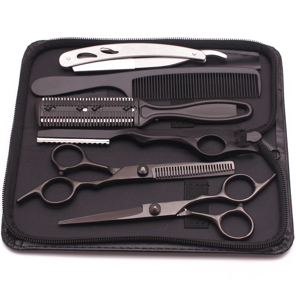 Hair Scissors 6" JP Stainless Hairdressing Scissors Barber Shop Hair Cutting Scissors Thinning Shears Haircut Set Dropshipping