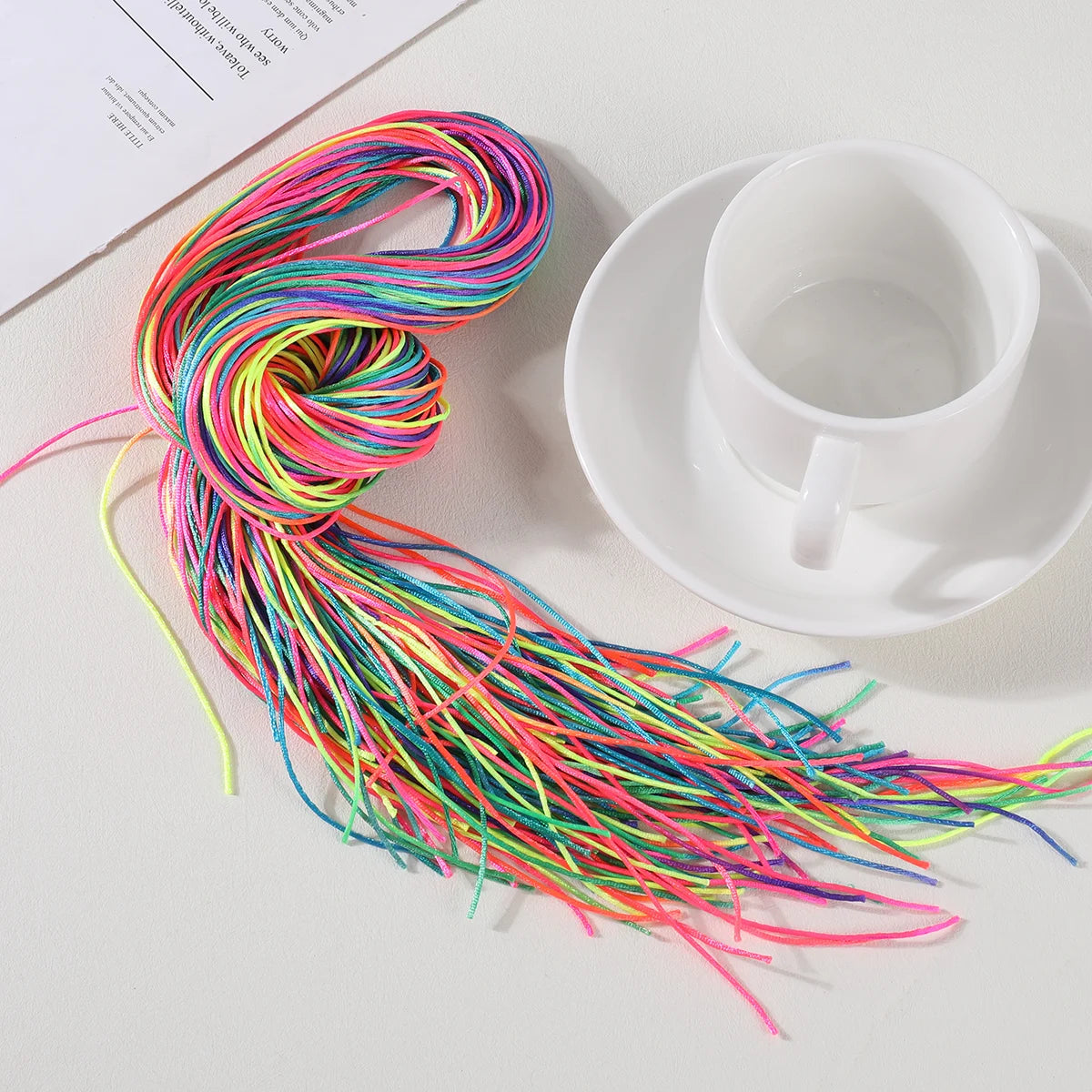 30Pcs Colorful Girls Hair Braids Rope Strands for African Braids 90CM Girls DIY Ponytail braids Women Styling Hair Accessories