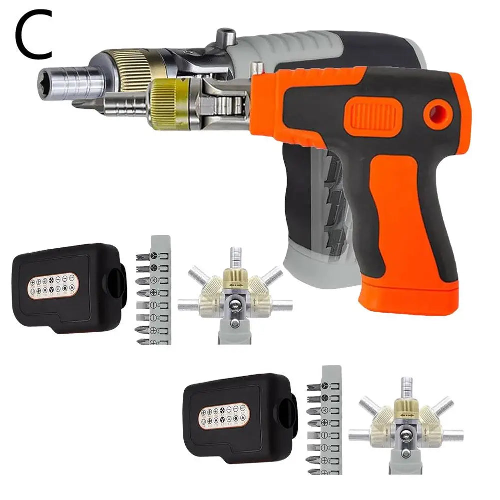 Multi Functional Screwdriver Set With Ratchet And Dual Use Screwdriver Double Headed Mini Screwdriver Extendable And Effortless