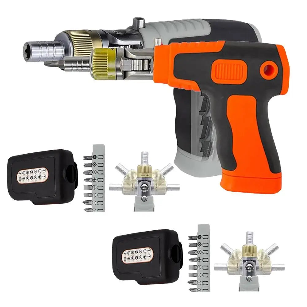 Multi Functional Screwdriver Set With Ratchet And Dual Use Screwdriver Double Headed Mini Screwdriver Extendable And Effortless
