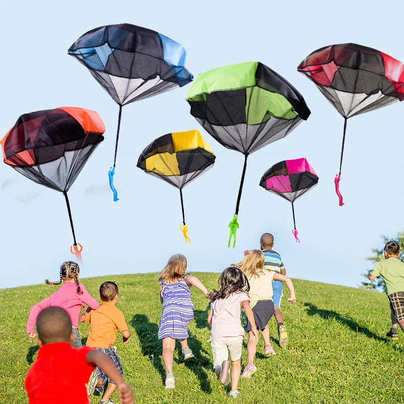 Parachute Toys for Kids Tangle Free Outdoor Flying Parachute Men Outside Toys Easter Basket Stuffers Idea Unique Boy Girl Gift
