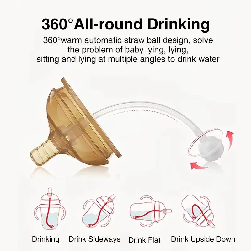 Clearance_0-36 Months Baby Nano Silicone Water Bottle with Handle /150ml/240ml/Baby Boys & Girls_Continuous updates