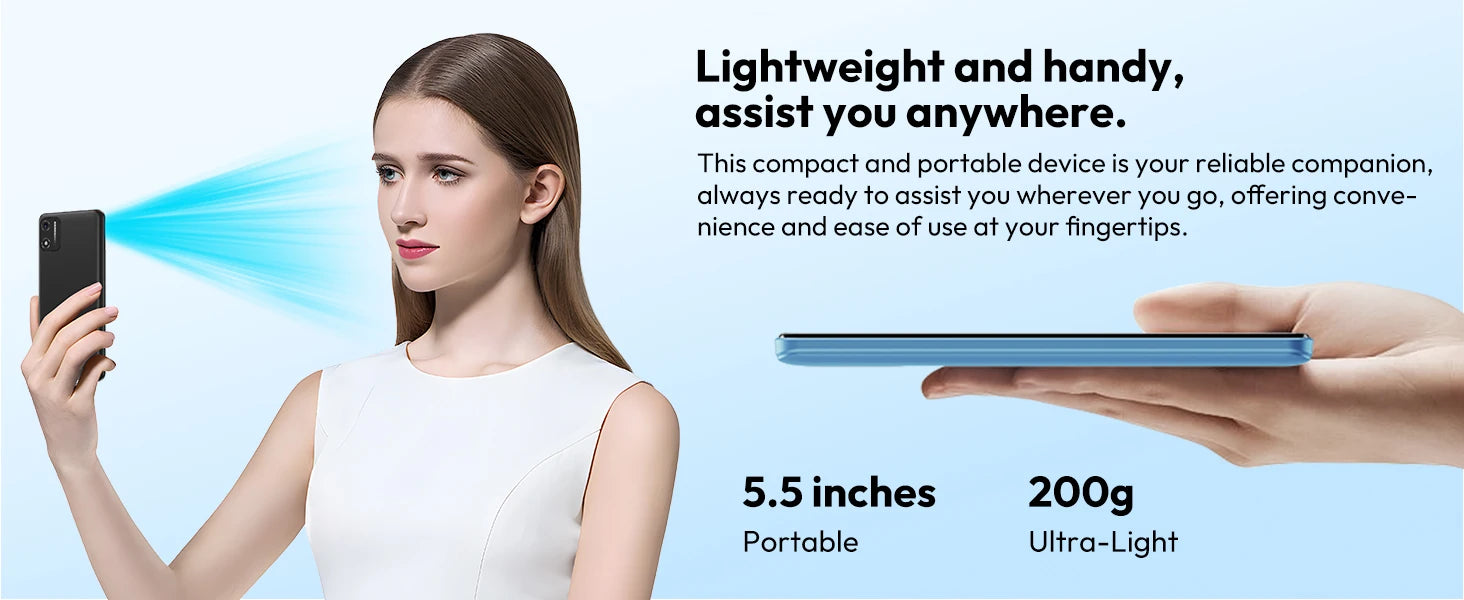 XGODY X32 Smartphone,Android 14,Dual SIM 4G,Mobile Phones,Octa Core,4GB RAM,16GB ROM,5.5 inch,2850mAh,Face Unlocked,Cellphones