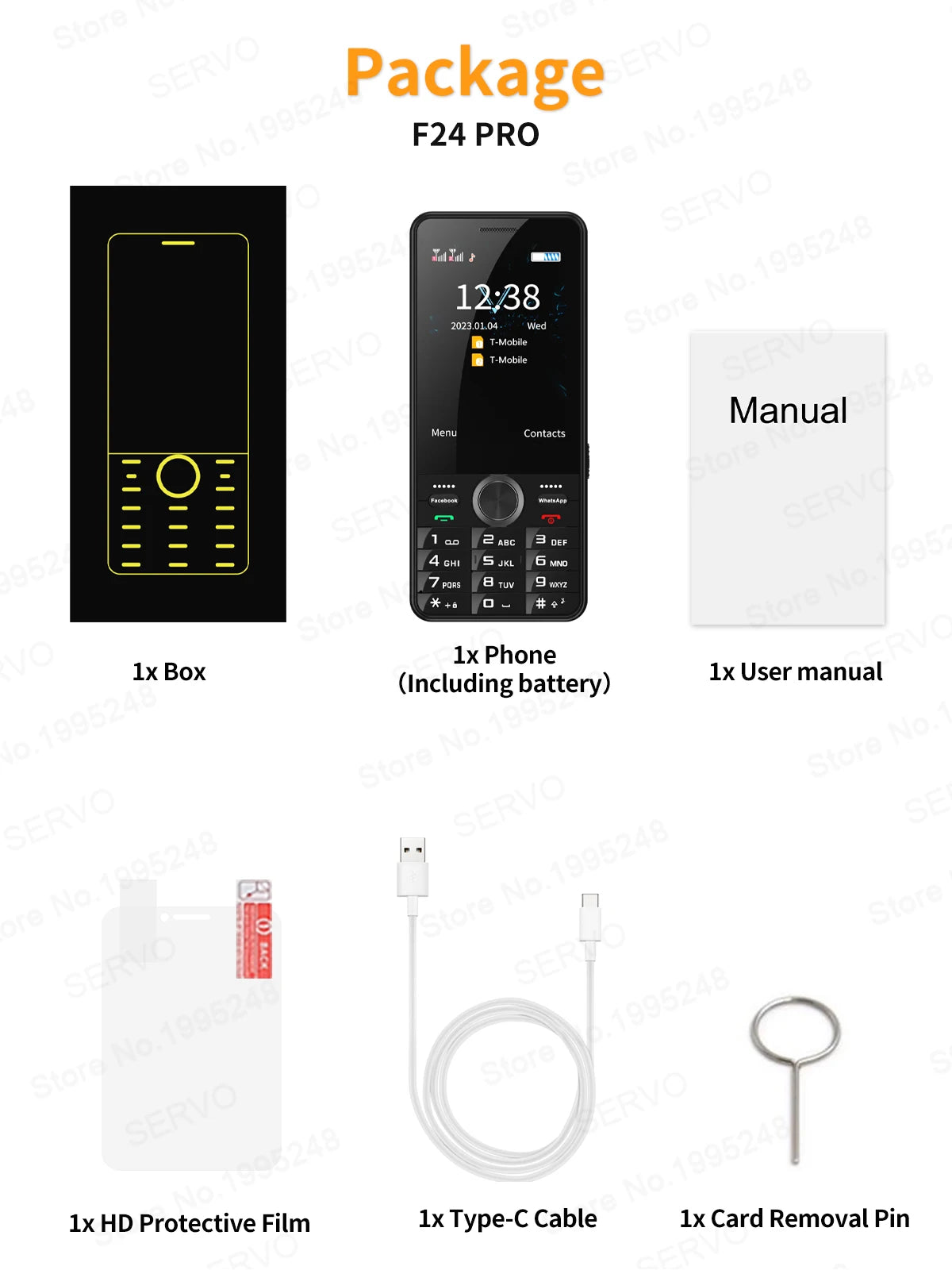 2025 New 4G Network Android Smart Phone 3.5" Screen 2 SIM Dual Camera Android 8.1 2+16GB WIFI GPS Play Store Mobile Phone Type-C