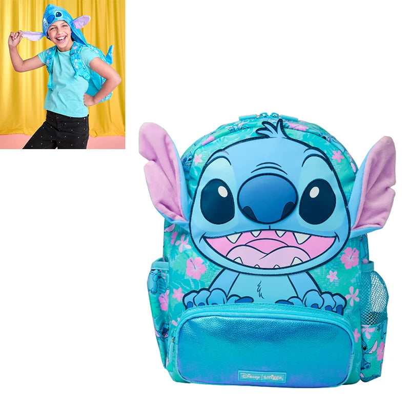 New Australia Smiggle School bags Disney Stitch Backpack Lunch Bag Water Bottle Student Gift Need To Purchase Individually