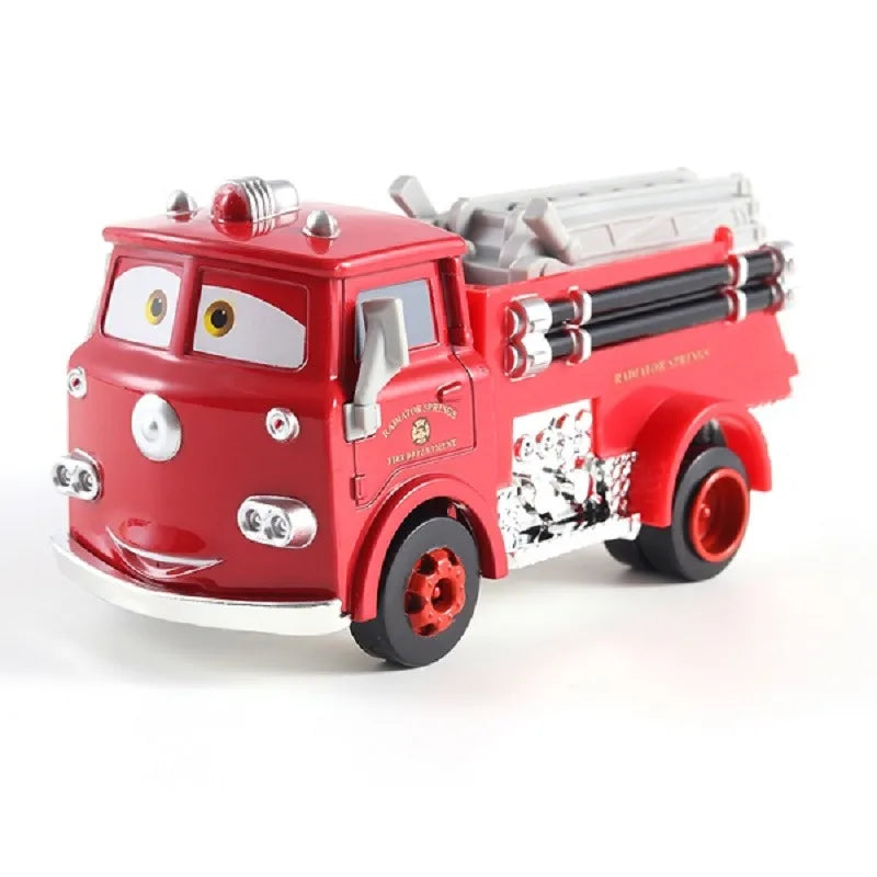 Disney Pixar 2 3 Lighting McQueen Tractor Car Truck Mater Queen 1:55 Metal Die Casting Model Car Children's Toys Christmas Gift