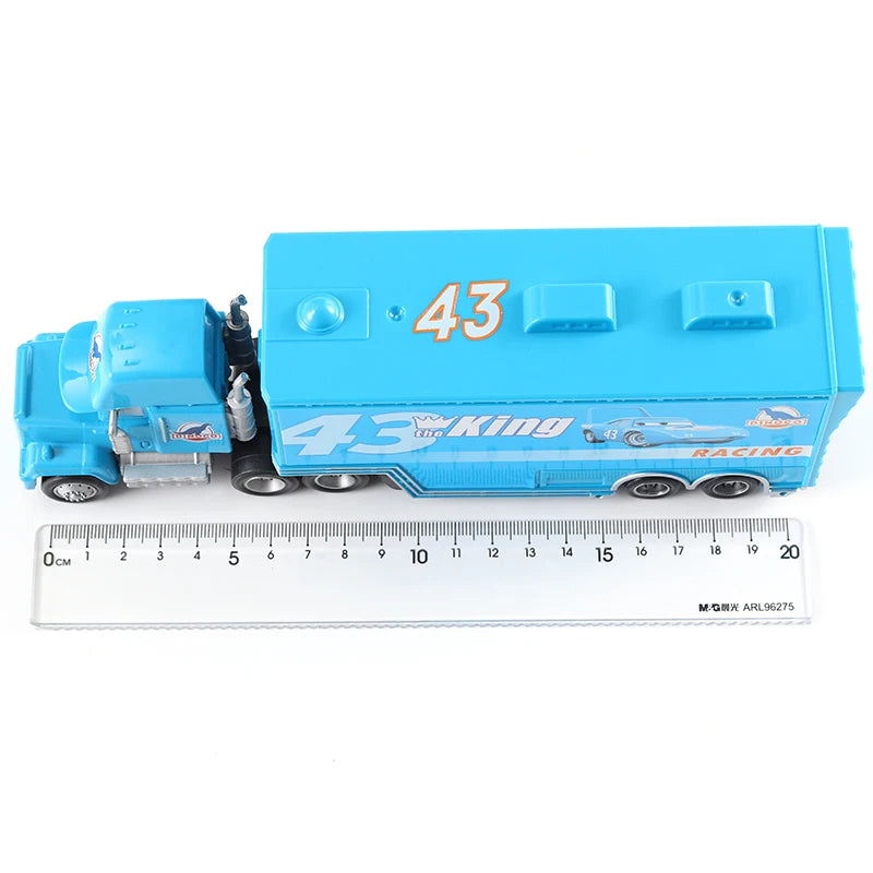 Disney Pixar 2 3 Lighting McQueen Tractor Car Truck Mater Queen 1:55 Metal Die Casting Model Car Children's Toys Christmas Gift