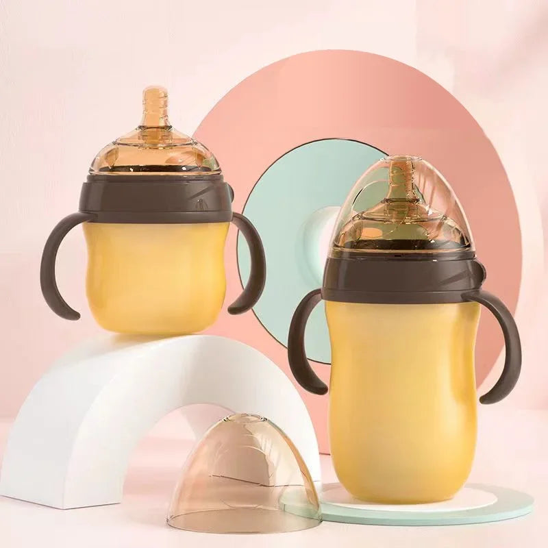 Clearance_0-36 Months Baby Nano Silicone Water Bottle with Handle /150ml/240ml/Baby Boys & Girls_Continuous updates