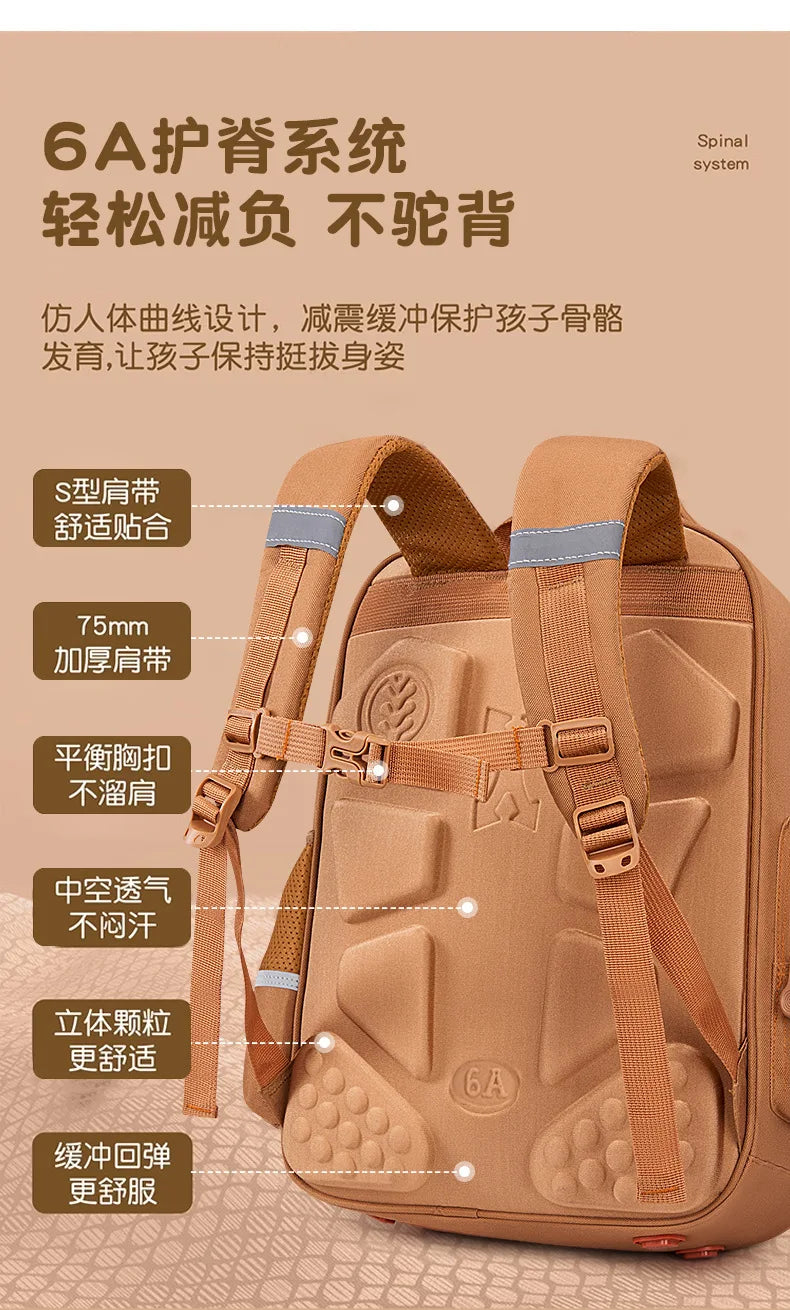 Capybara Children School Bags For Boys Girls Kids backpack Primary Orthopedic School Backpack Waterproof Schoolbag Book Bag