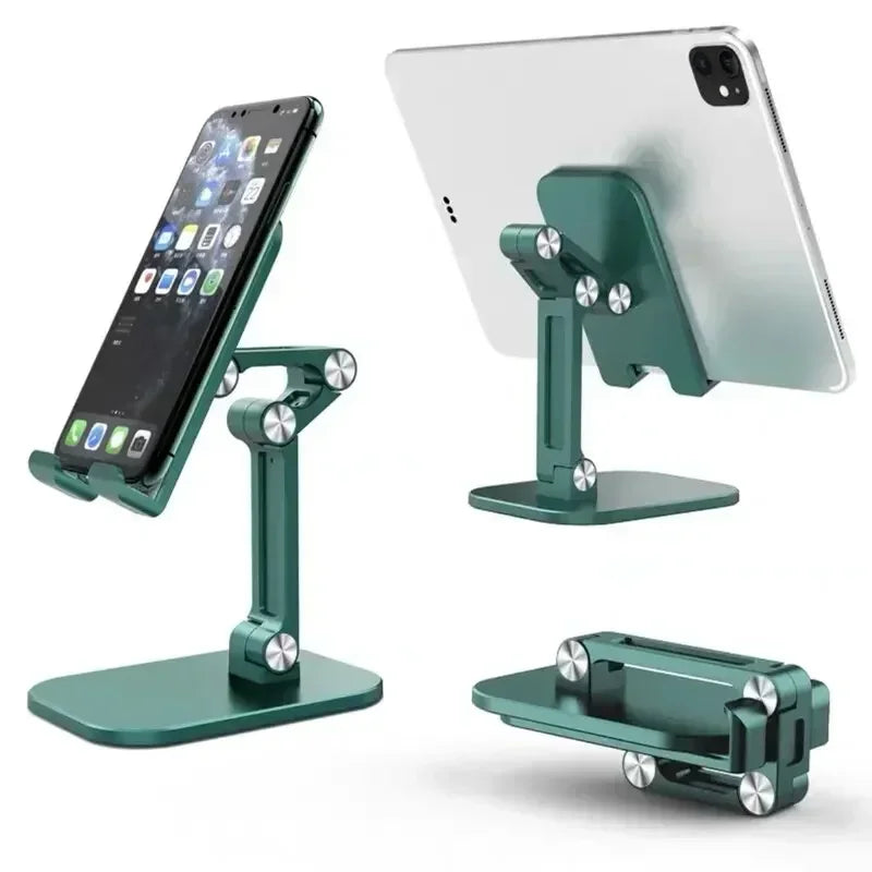 Adjustable Desktop Mobile Phone Holder Stand Foldable Desktop Tablet Bracket For iPhone iPad Samsung Galaxy Tab Xiaomi Pad Mount