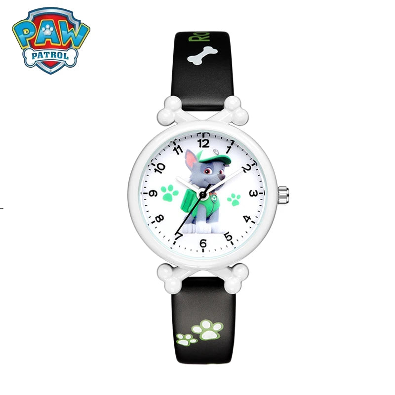 Paw Patrol Watch Cartoon Anime Figure Character Watch Children's Digital Chase Skye Marshall Kids Waterproof Watch Birthday Gift