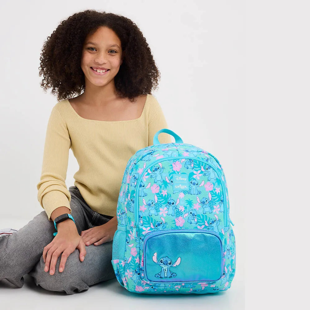 Disney Stitch Australian Smiggle Children'S Learning Stationery Backpack Lunch Bag Pencil Box Water Cup Anime Backpack Gift