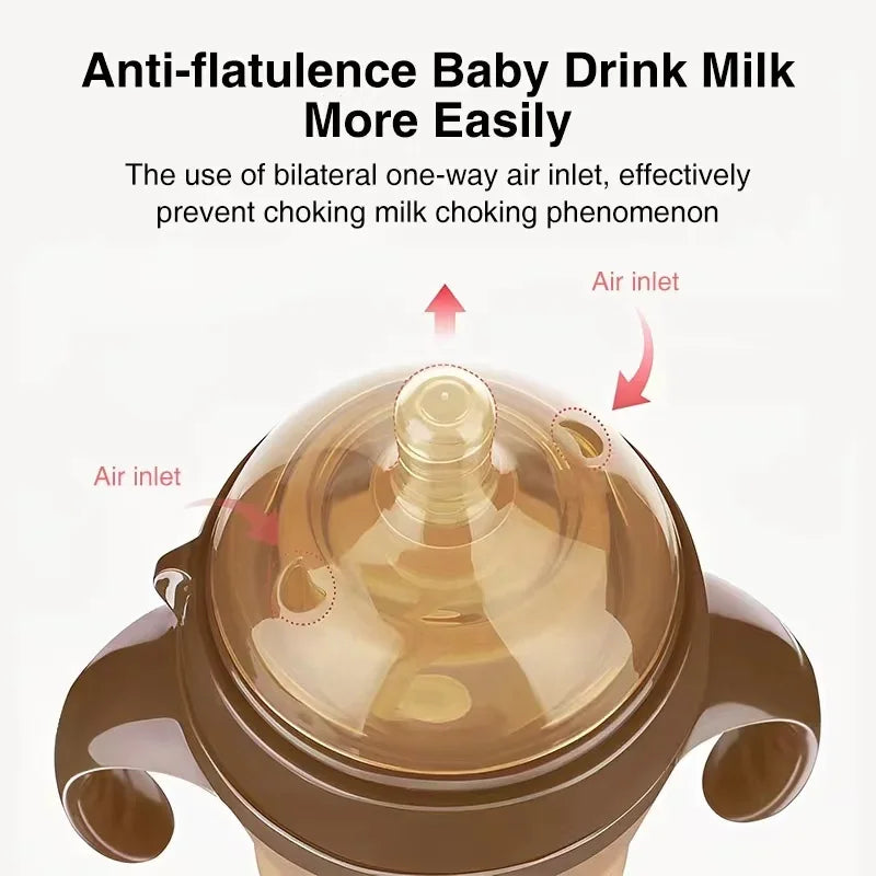 Clearance_0-36 Months Baby Nano Silicone Water Bottle with Handle /150ml/240ml/Baby Boys & Girls_Continuous updates