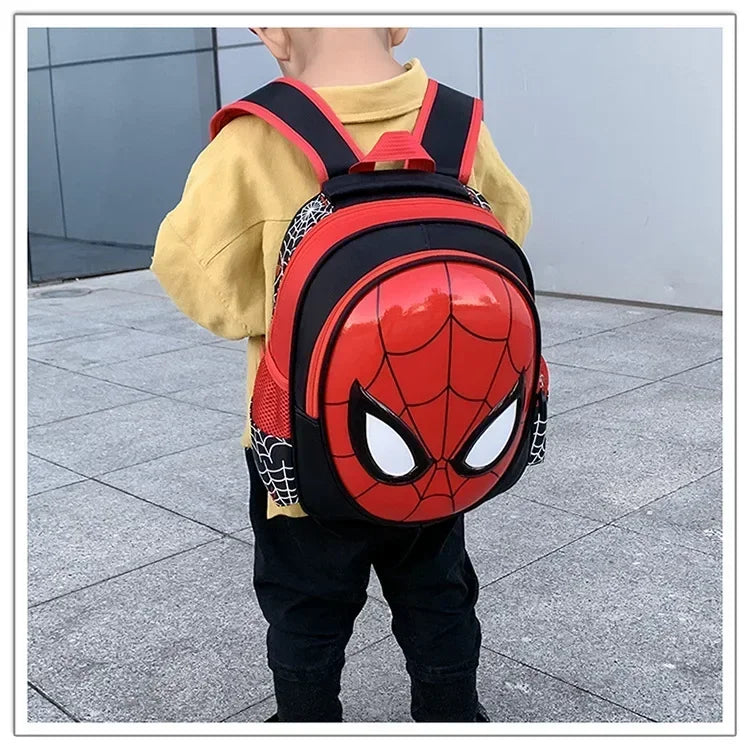 Disney Cartoon Children  Animal Design Backpack Figure Boys 3D Pattern Bag Kindergarten Schoolbag Gift