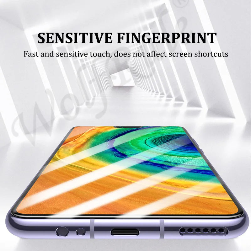 4Pcs For Poco X3 Pro Glass Poco X3 Pro Tempered Glass Full Cover Glue 9H HD for Screen Protector Xiaomi PocoX3 Poco X3 Pro Glass