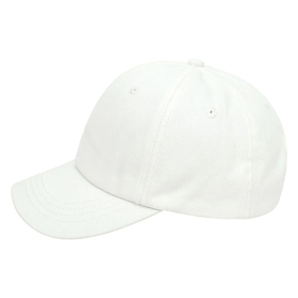 Baby Girl Baseball Caps Pink Black White Gray Children Low Profile Sun Hat Kids Boy Running Headwear Clothing Accessories