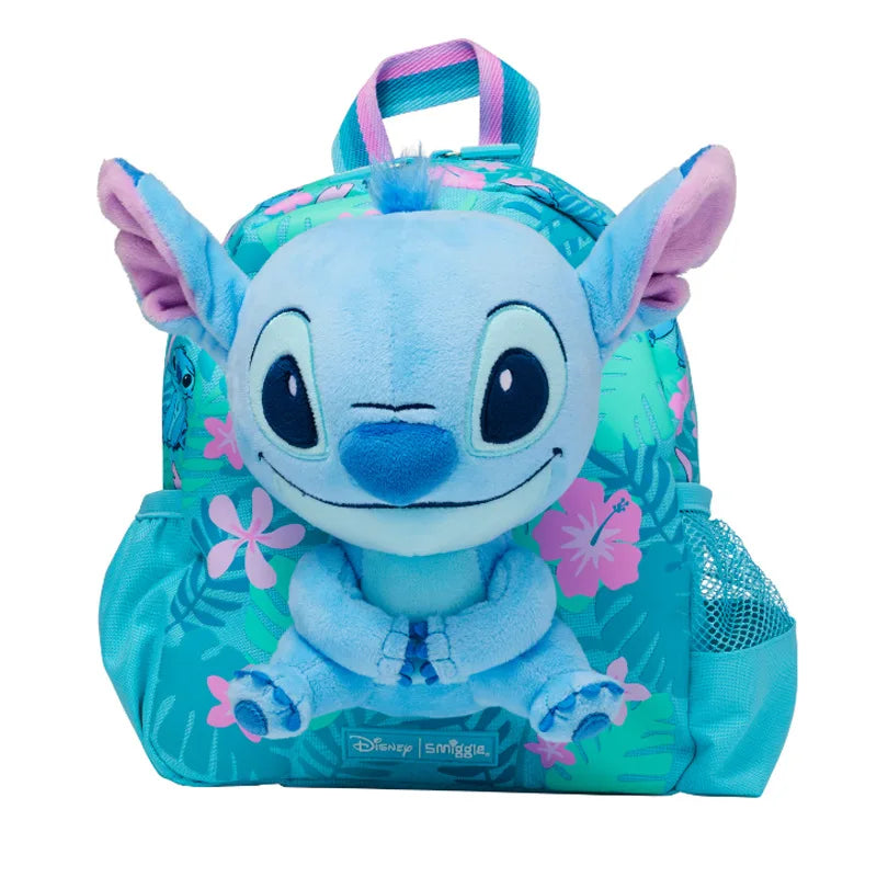 Disney Stitch Australian Smiggle Children'S Learning Stationery Backpack Lunch Bag Pencil Box Water Cup Anime Backpack Gift