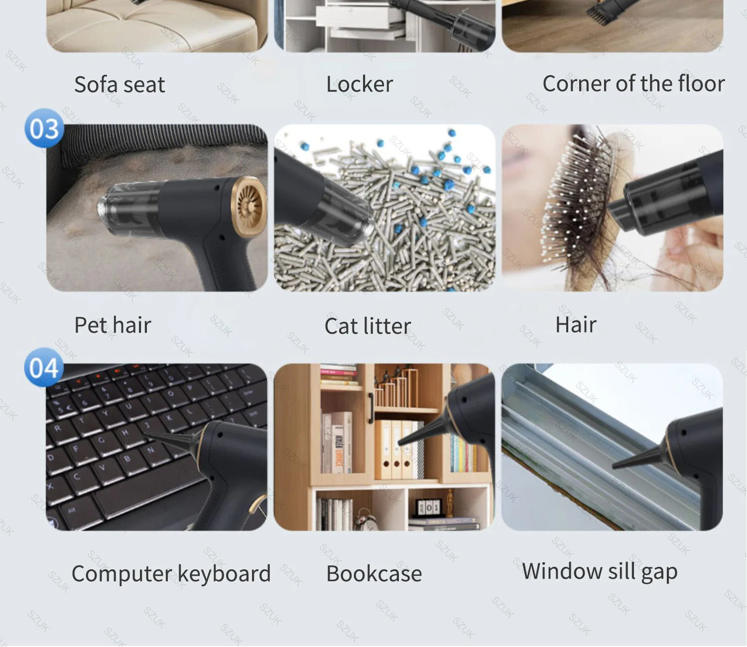98000PA Car Vacuum Cleaner 1 Powerful Cleaning Machine Car Accessories Wireless Cleaner Appliance Home Auto Robot Strong Suction