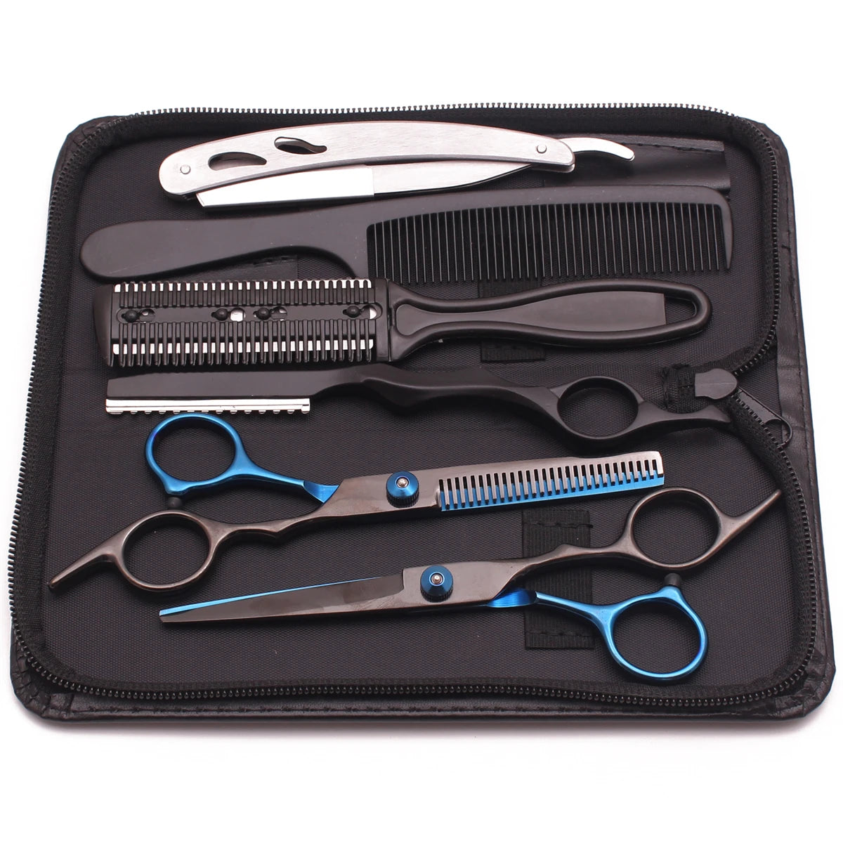 Hair Scissors 6" JP Stainless Hairdressing Scissors Barber Shop Hair Cutting Scissors Thinning Shears Haircut Set Dropshipping
