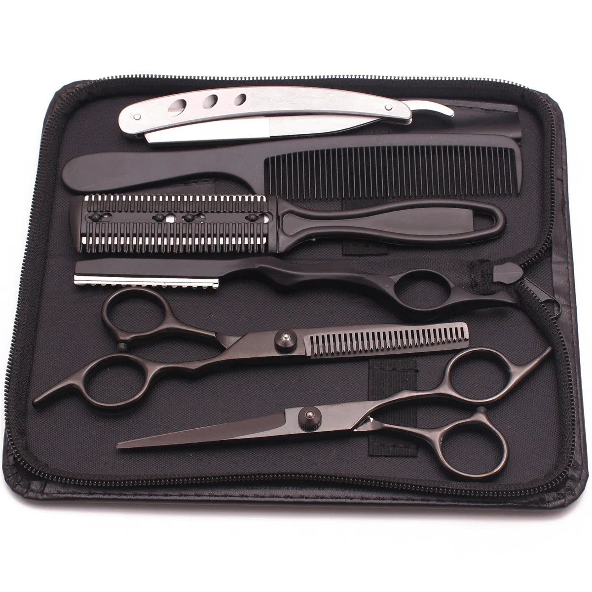 Hair Scissors 6" JP Stainless Hairdressing Scissors Barber Shop Hair Cutting Scissors Thinning Shears Haircut Set Dropshipping
