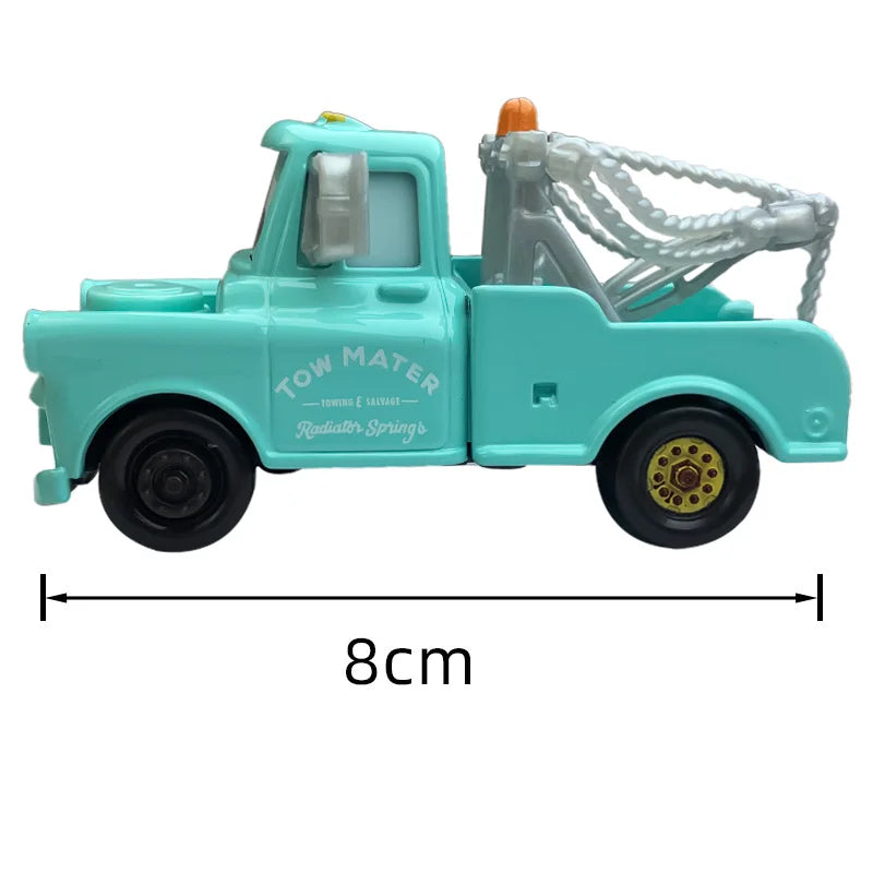 Disney Pixar Cars 3 2 Toy Lightning Mcqueen Mack Truck Mater Miss Fritter Frank Queen car racer Metal Collection children gift