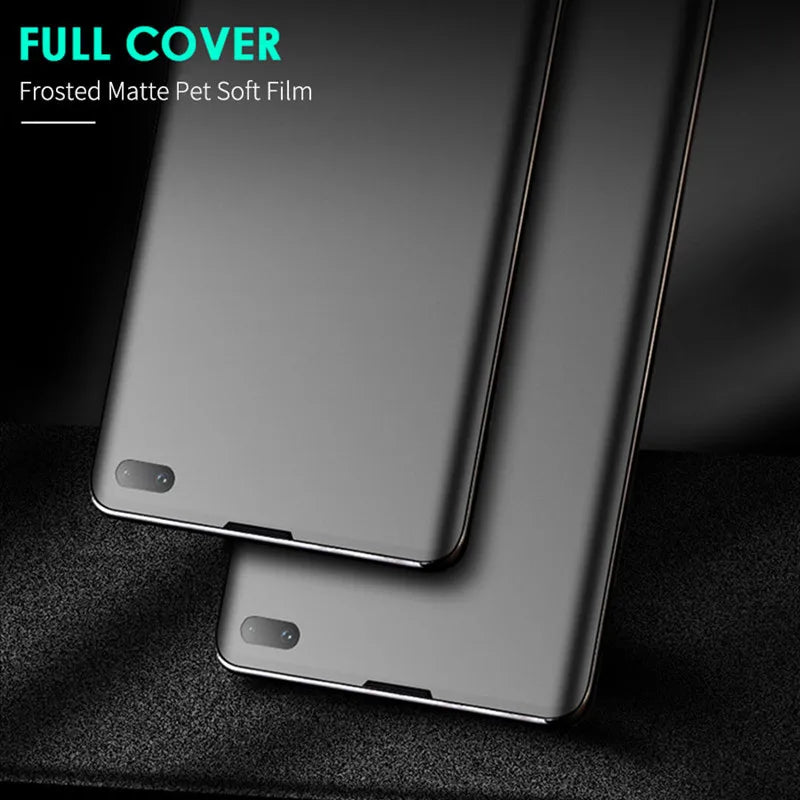 4Pcs Matte Hydrogel Film For Samsung Galaxy S25 Edge S24 S23 S22 S21 Note 20 Ultra S20 FE S10+ A13 A33 A53 5G Screen Protector