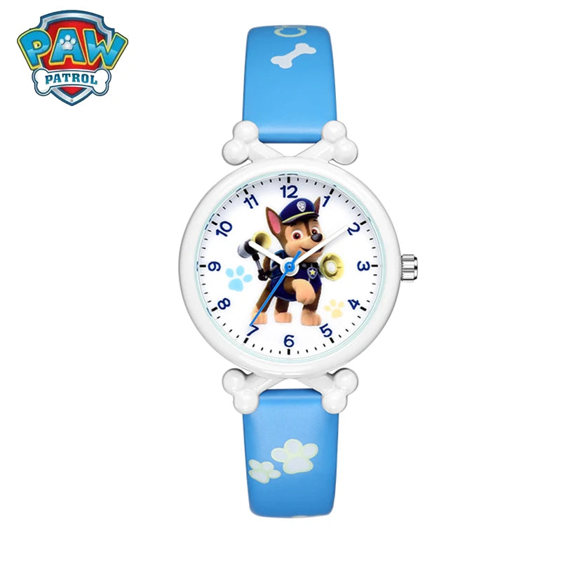Paw Patrol Watch Cartoon Anime Figure Character Watch Children's Digital Chase Skye Marshall Kids Waterproof Watch Birthday Gift