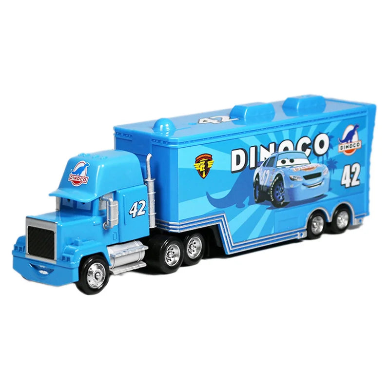 Disney Pixar 2 3 Lighting McQueen Tractor Car Truck Mater Queen 1:55 Metal Die Casting Model Car Children's Toys Christmas Gift