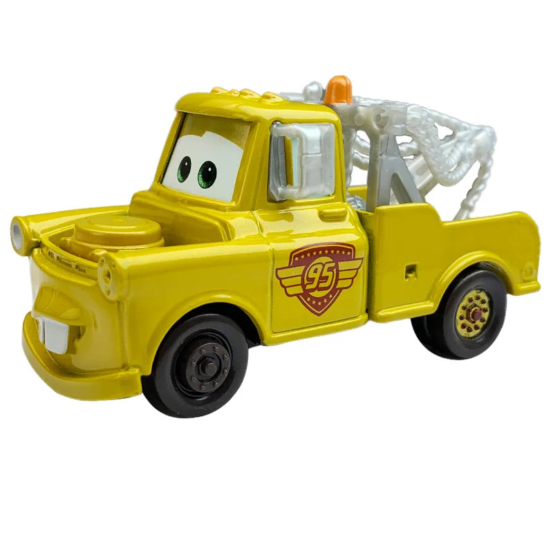 Disney Pixar 2 3 Lighting McQueen Tractor Car Truck Mater Queen 1:55 Metal Die Casting Model Car Children's Toys Christmas Gift