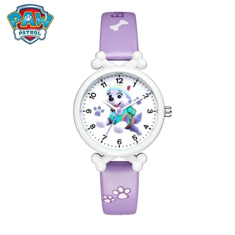 Paw Patrol Watch Cartoon Anime Figure Character Watch Children's Digital Chase Skye Marshall Kids Waterproof Watch Birthday Gift
