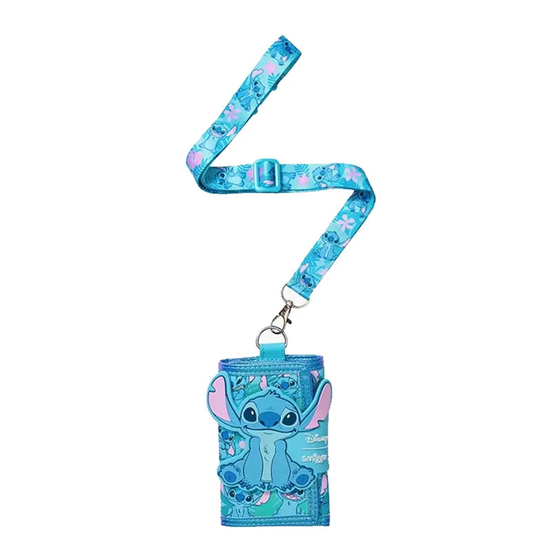 Disney Stitch Australian Smiggle Children'S Learning Stationery Backpack Lunch Bag Pencil Box Water Cup Anime Backpack Gift