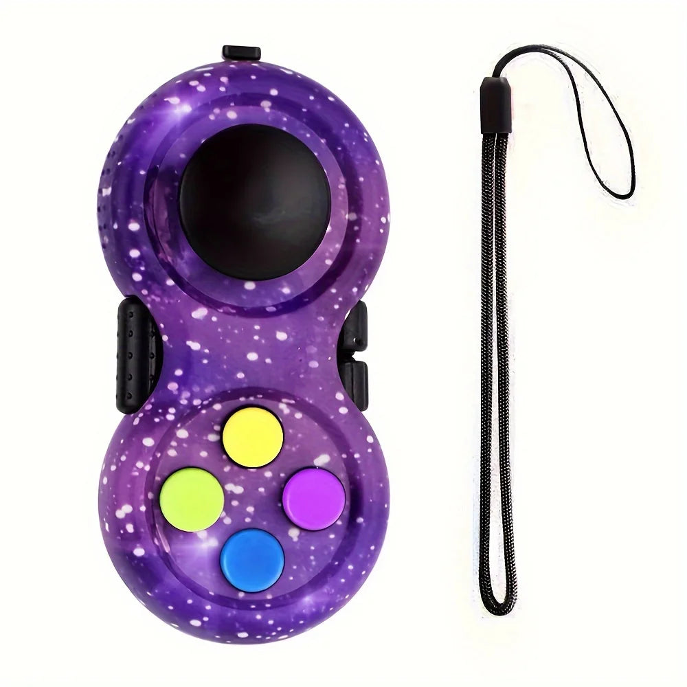 Fidget Pad Retro Classic Fidget Controller Handheld Fidget Game Controller Fun Fidget Pad Packs Classic Fidget Toys