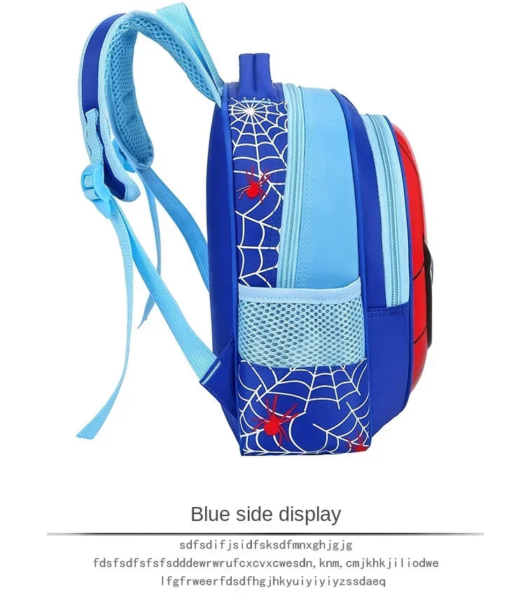 Disney Cartoon Children  Animal Design Backpack Figure Boys 3D Pattern Bag Kindergarten Schoolbag Gift