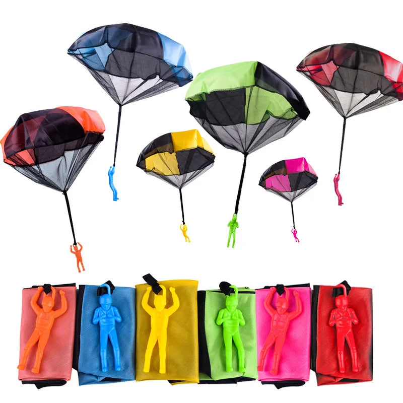 Parachute Toys for Kids Tangle Free Outdoor Flying Parachute Men Outside Toys Easter Basket Stuffers Idea Unique Boy Girl Gift