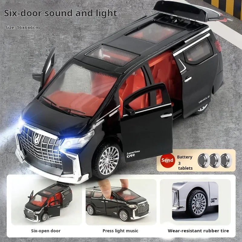 1:32 Mini Car Diecast Ambulance Fire-Truck Policecar Model Sound And Light Vehicle Simulation Collection Gifts Toys Boys