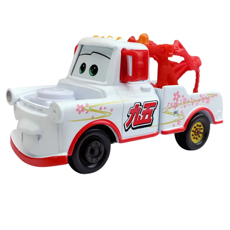 Disney Pixar 2 3 Lighting McQueen Tractor Car Truck Mater Queen 1:55 Metal Die Casting Model Car Children's Toys Christmas Gift