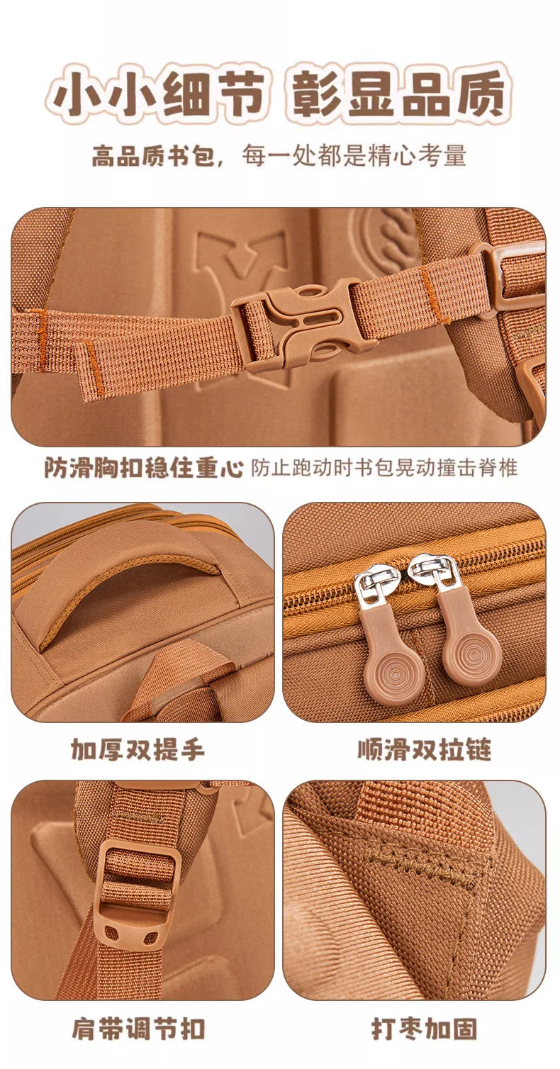Capybara Children School Bags For Boys Girls Kids backpack Primary Orthopedic School Backpack Waterproof Schoolbag Book Bag