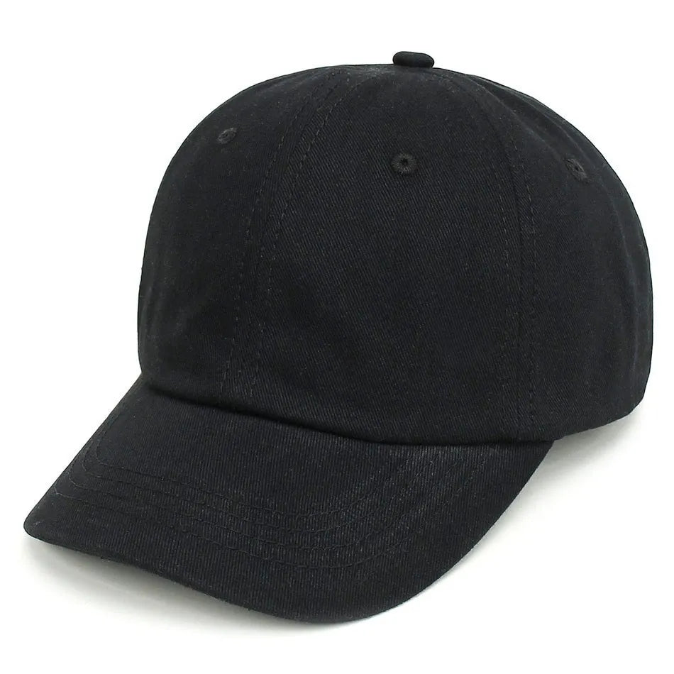 Baby Girl Baseball Caps Pink Black White Gray Children Low Profile Sun Hat Kids Boy Running Headwear Clothing Accessories