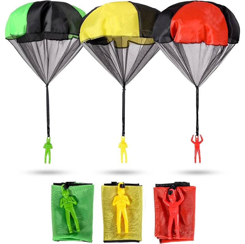 Parachute Toys for Kids Tangle Free Outdoor Flying Parachute Men Outside Toys Easter Basket Stuffers Idea Unique Boy Girl Gift