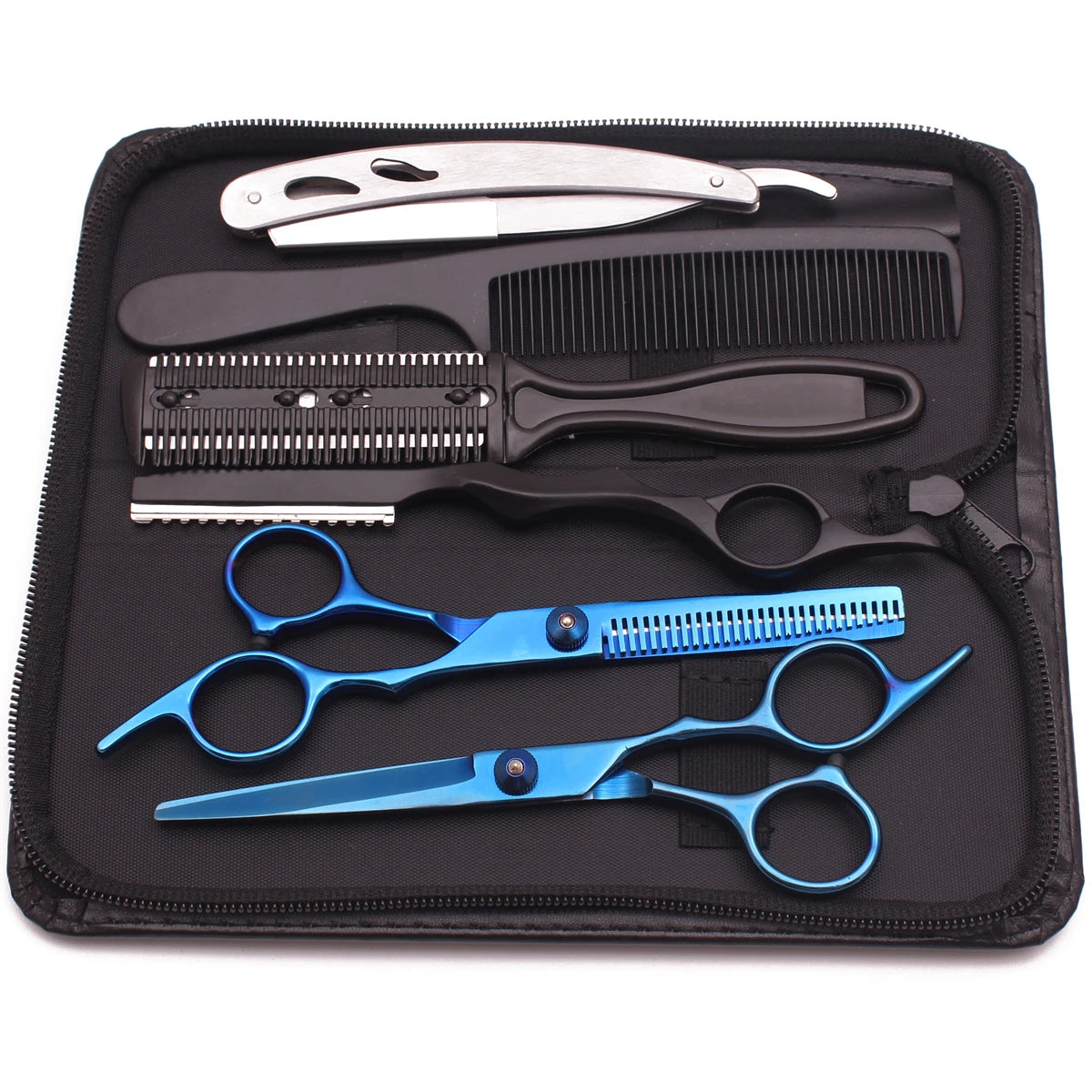 Hair Scissors 6" JP Stainless Hairdressing Scissors Barber Shop Hair Cutting Scissors Thinning Shears Haircut Set Dropshipping
