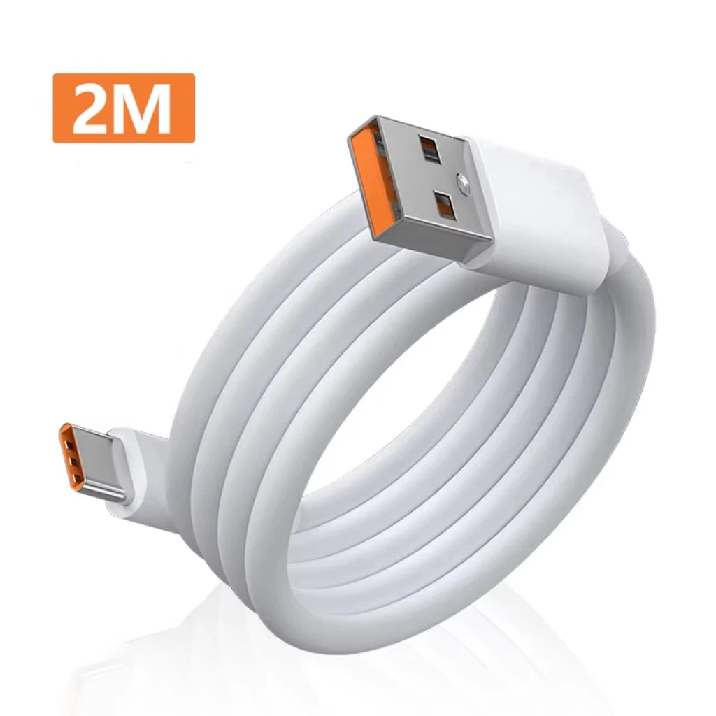 USB Type C Fast Charging Cable for Huawei Mate 40 50 Mobile Phone USB-C Wire Phone Data Cord for Xiaomi Samsung Oneplus POCO
