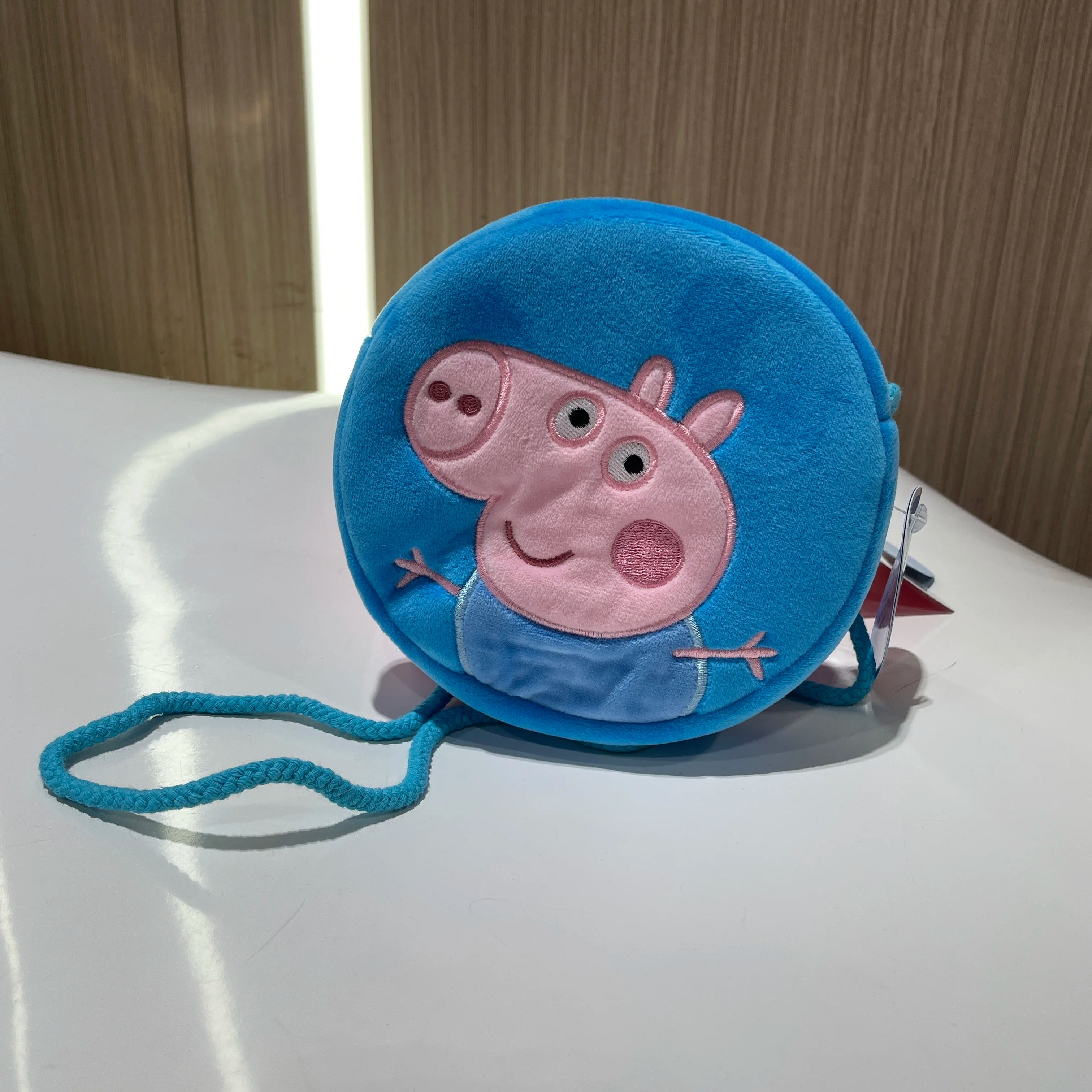 19cm 100% Genuine PEPPA PIG Stuffed Soft Doll Peppa George Zoe Suzy Rebecca Emily Danny Pedro bear Dinosaur Children Plush toy