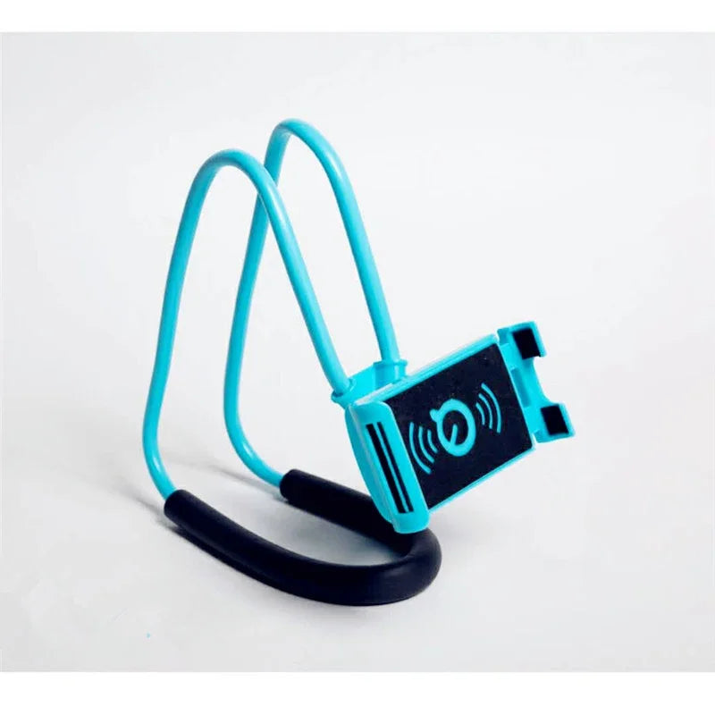 Flexible Mobile Phone Holder Hanging Neck Lazy Necklace Bracket Bed 360 Degree Phones Holder Stand For iPhone Xiaomi Samsung