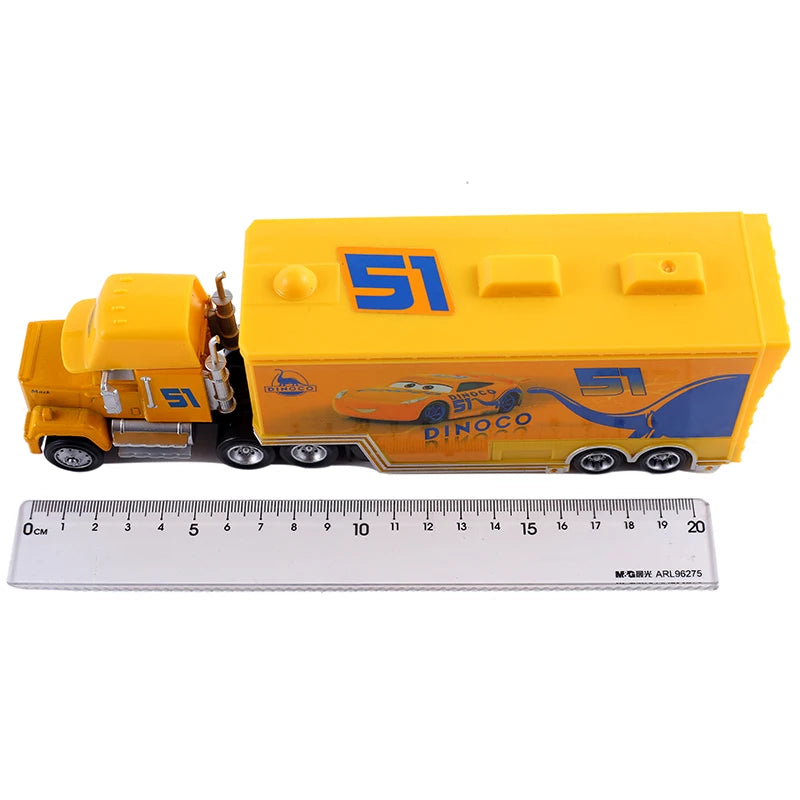 Disney Pixar 2 3 Lighting McQueen Tractor Car Truck Mater Queen 1:55 Metal Die Casting Model Car Children's Toys Christmas Gift